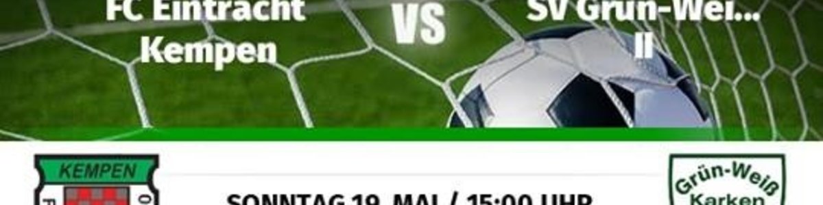 Eintracht I verliert das Lokalderby gegen Karken II klar mit 0:3
