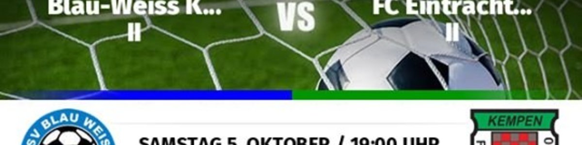 Eintracht II verliert beim Tabellenführer Kirchhoven 1:5