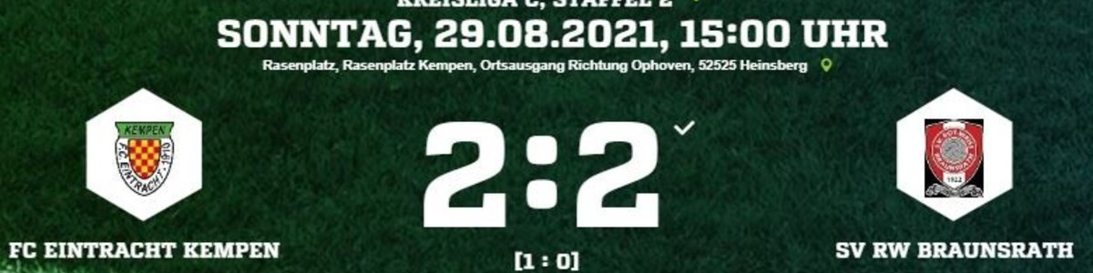 Eintracht I kassiert den Ausgleich in der Nachspielzeit per Elfmeter