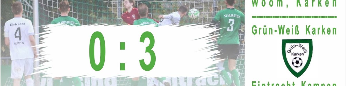 Eintracht I gewinnt im Topspiel bei Grün-Weiß Karken