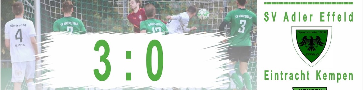 Eintracht I verliert das Topspiel in Effeld 0:3