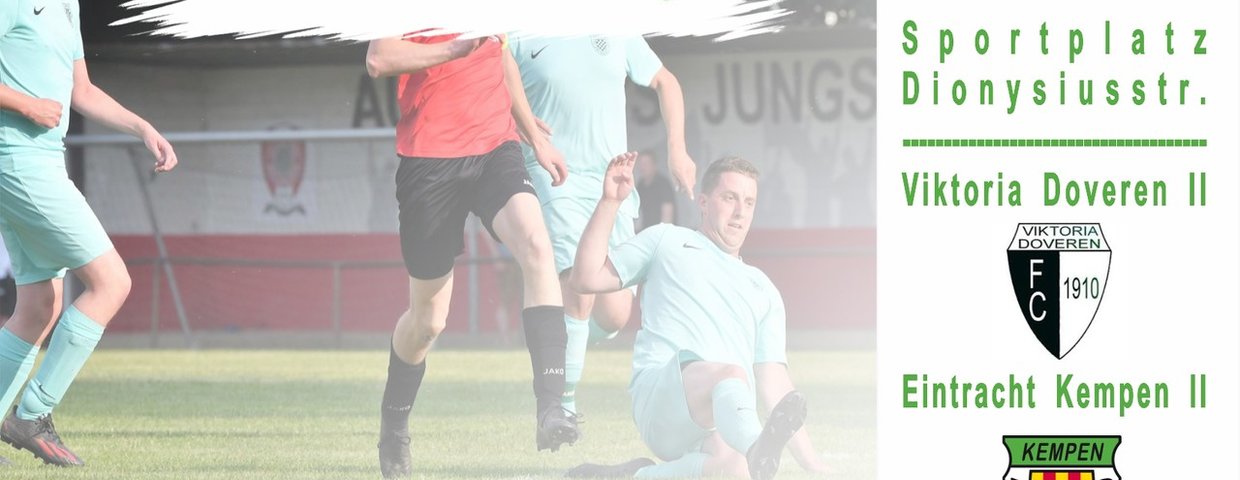 Vorschau: Eintracht II spielt beim SV Doveren II